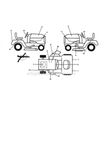 Part Location Diagram of 149517 Craftsman Decal Battery