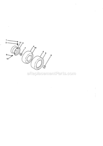 Page J Diagram and Parts List for 944609940  Craftsman Lawn Tractor