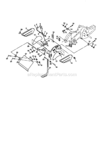 Part Location Diagram of 583004901 Husqvarna NUT.WING.FORGED