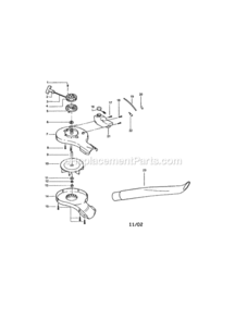 Part Location Diagram of 530163350 Craftsman Operators Manual