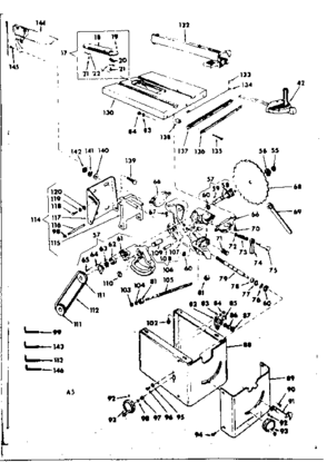 Part Location Diagram of 60178 Craftsman Spring Washer