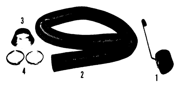 Replacement Parts Diagram and Parts List for 258264170  Craftsman Leaf Blower / Vacuum