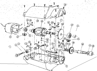 Part Location Diagram of 605 Craftsman Clamp bearing