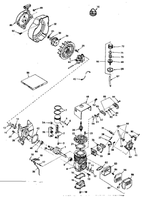 Part Location Diagram of 611005 Craftsman Spark plug