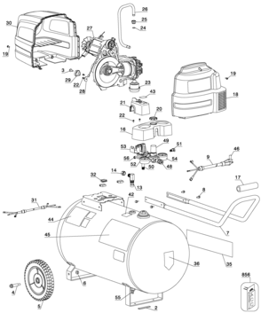 Part Location Diagram of N028018 Craftsman CHECK VALVE