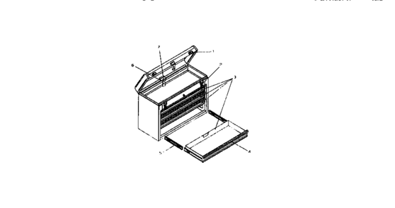 Unit Parts Diagram and Parts List for 706654070  Craftsman Tool Stand & Cart