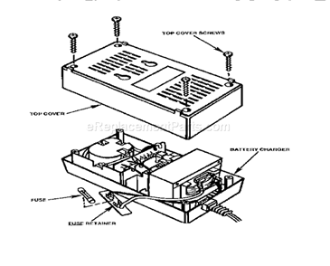 Page C Diagram and Parts List for 973274960  Craftsman Cordless Drill