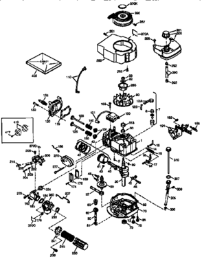 Engine 143.964502  (71/143) Diagram and Parts List for 143964502  Craftsman Engine
