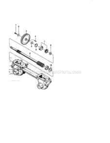 Part Location Diagram of GW-1325C MTD SHIM SET
