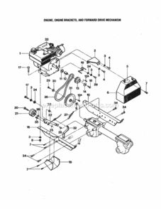 Part Location Diagram of 9856 Craftsman Clevis Pin