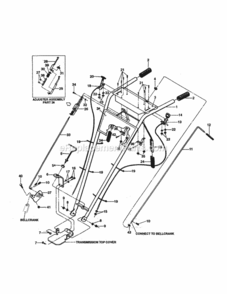 Part Location Diagram of 9059 Craftsman Adjustment Spring