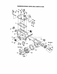Part Location Diagram of GW-1129-1099 MTD GASKET