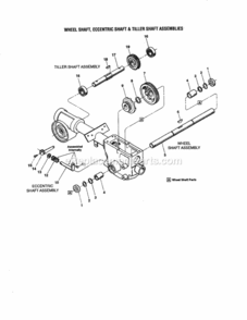 Part Location Diagram of GW-9935 MTD Washer