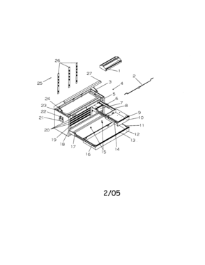 Chest With Ball Bearing Slides Diagram and Parts List for 706596211  Craftsman Tool Stand & Cart