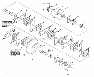 Part Location Diagram of 1756939 MTD SCR HH 5/16-18X.625