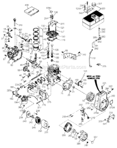 Page D Diagram and Parts List for 987799930  Craftsman Chipper Shredder