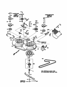 Part Location Diagram of 1765029 MTD Spacer-blade