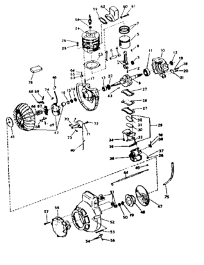 Part Location Diagram of 310163 Craftsman Connecting rod