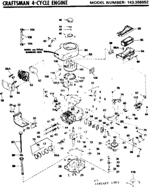 Part Location Diagram of 611290 Tecumseh Alternative for 611097: ALT COIL