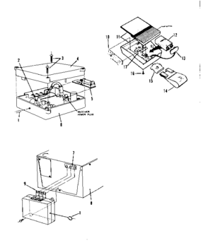 Part Location Diagram of 29B27 Craftsman Case clip