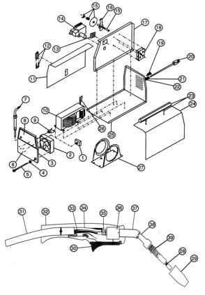 Part Location Diagram of 410-866-010 Craftsman Base