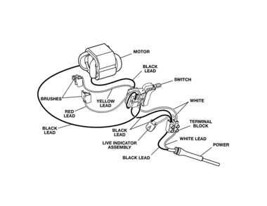 Wiring Diagram Diagram and Parts List for 315101141  Craftsman Boring Machine