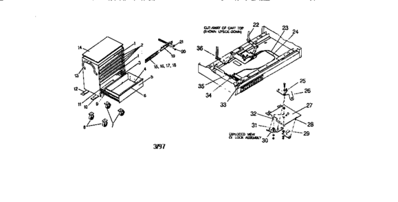 Part Location Diagram of M11678-DR Craftsman Handle