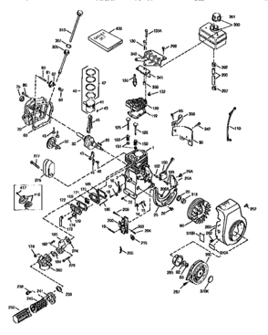 Engine (71/143) Model:143.963509 Diagram and Parts List for 143963509  Craftsman Engine
