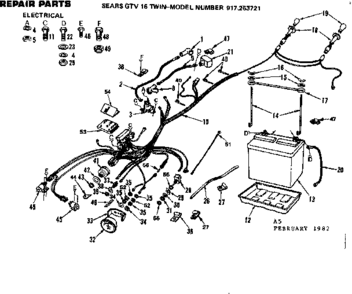 Part Location Diagram of 5642P Craftsman Thread-cutting screw