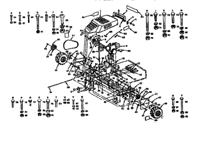 Part Location Diagram of 3336P Craftsman Cap screw