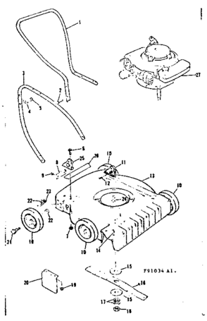 Part Location Diagram of 60606 Craftsman Handle
