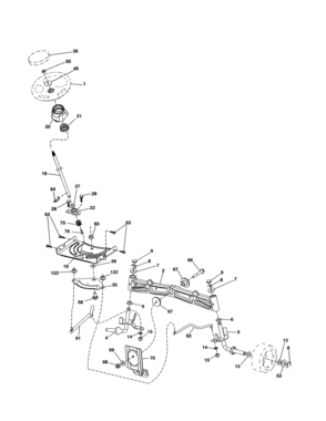 Part Location Diagram of 199743X428 Craftsman Steering boot