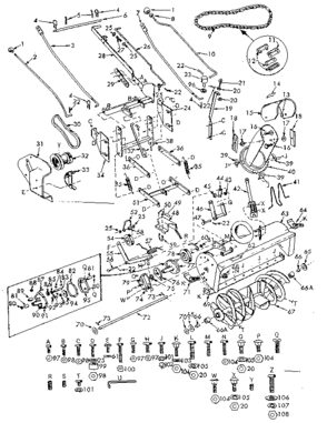 Part Location Diagram of 508P Craftsman Jam nut, 8-pack