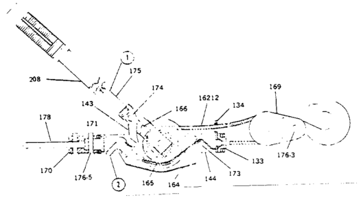 Part Location Diagram of 208 Craftsman Handle assembly