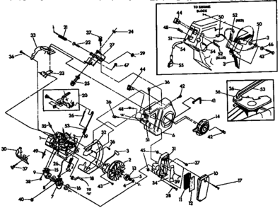 Gn-190 Engine Diagram and Parts List for 32725  Craftsman Generator