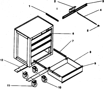 Part Location Diagram of M7410A2 Craftsman Instruction