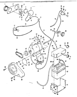 Part Location Diagram of 60941 Craftsman Sealed beam headlight, 35-watt