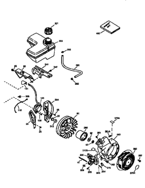 Engine (71/143) 143.965017 Diagram and Parts List for 143965017  Craftsman Engine
