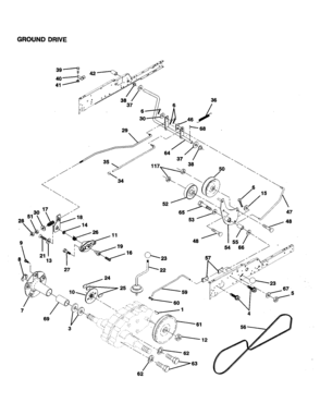 Part Location Diagram of 161590 Craftsman Clutch Arm