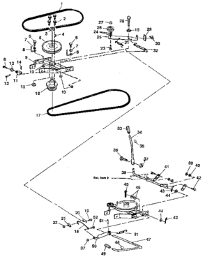 Part Location Diagram of 42694 Craftsman Spring