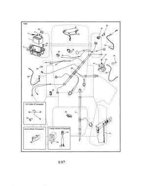 Electrical Diagram and Parts List for 917204092  Craftsman Lawn Tractor