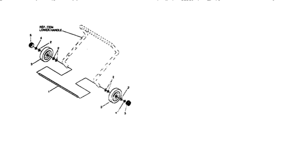 Wheel Diagram and Parts List for 536883211  Craftsman Snow Blower