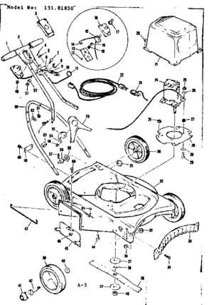 Part Location Diagram of 53266 Craftsman Bearing Assembly