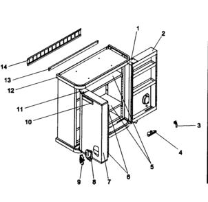 Part Location Diagram of T19865-EBE Craftsman Bracket