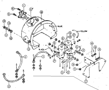 Solenoid Assembly Diagram and Parts List for 3921  Craftsman Hoist & Winch