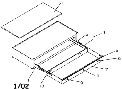 Tool Box Diagram and Parts List for 706596040  Craftsman Tool Stand & Cart