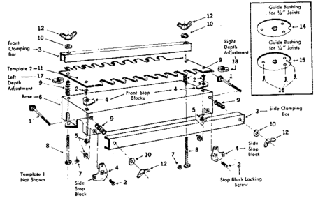 Part Location Diagram of 29A252-10 Craftsman Wing nut
