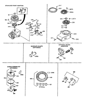 Part Location Diagram of 35568 Tecumseh Screen, Debris