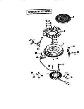 Engine Cv22s 67515 (71,501) Diagram and Parts List for 917251370  Craftsman Lawn Tractor