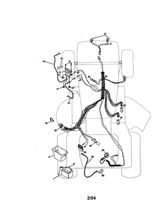 Diagram Diagram and Parts List for 917272671 Type 0 Craftsman Lawn Tractor
